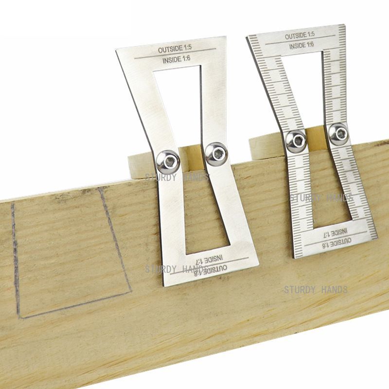 Dovetail Marking Guide - Swallowtail Marking Guide Rail Stainless Steel
