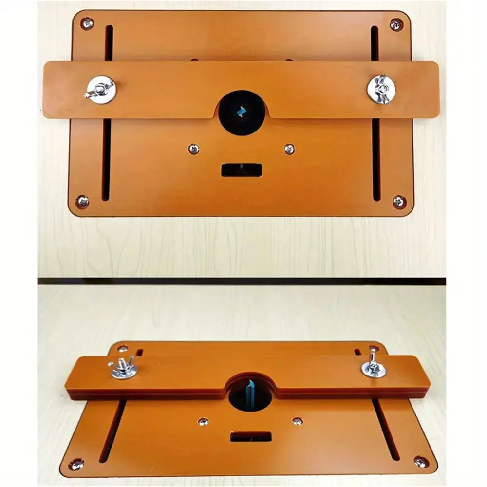 Router Table Insert - High Accuracy Router Slotting Position Bracket