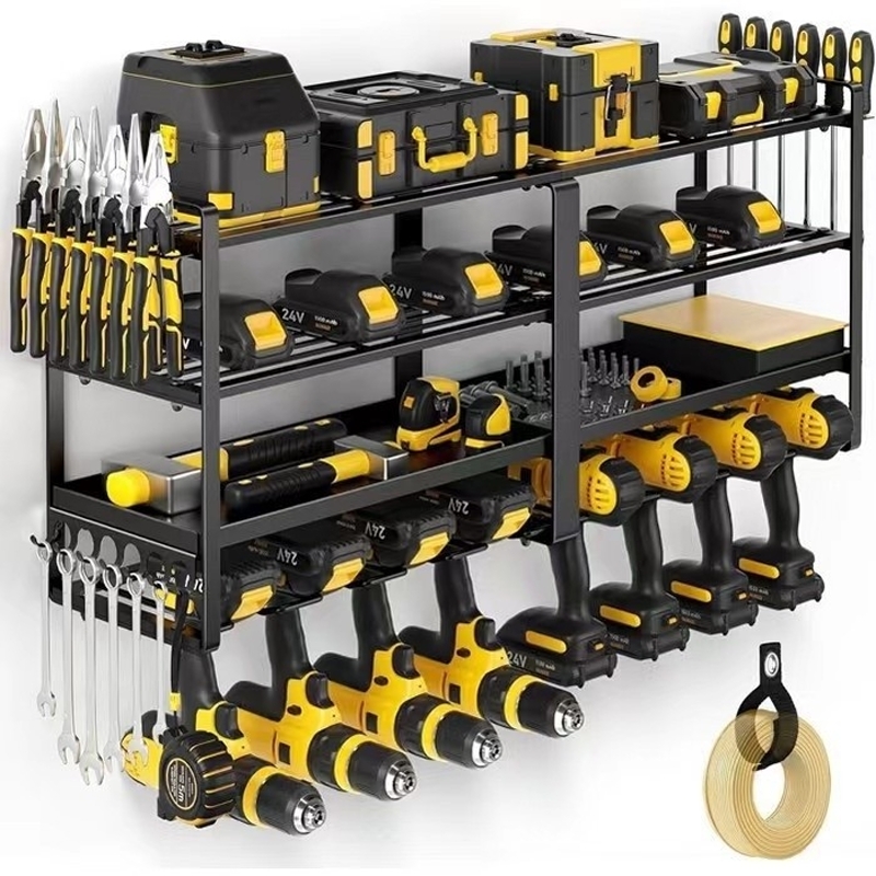Workshop Tools Board - Hand Power Tool Organizer Rack Wall