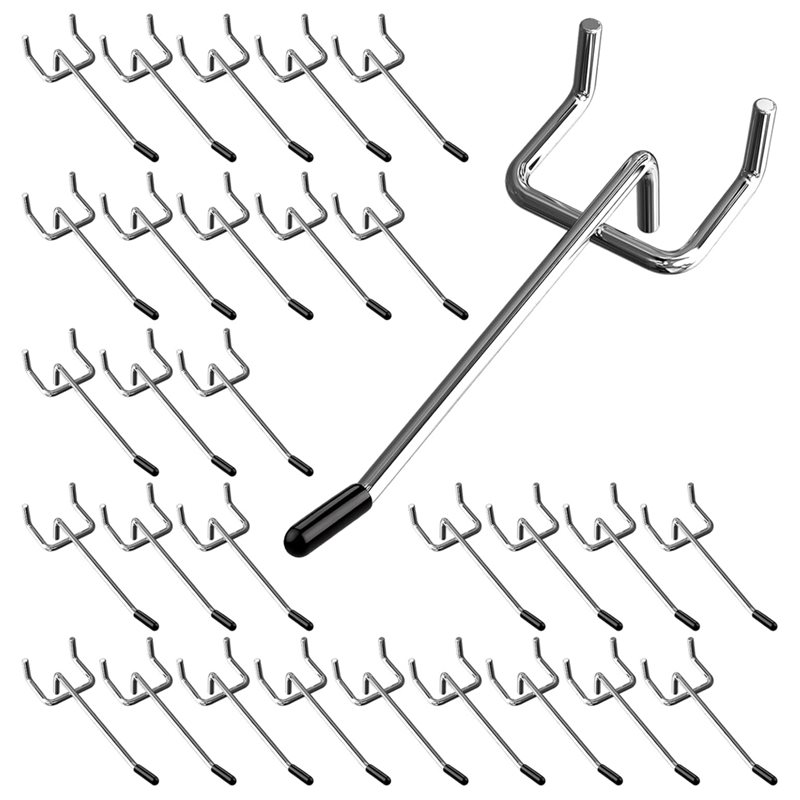 Pegboard Organizer Hooks 30Pcs - Workshop Tools Board 评论和价格
