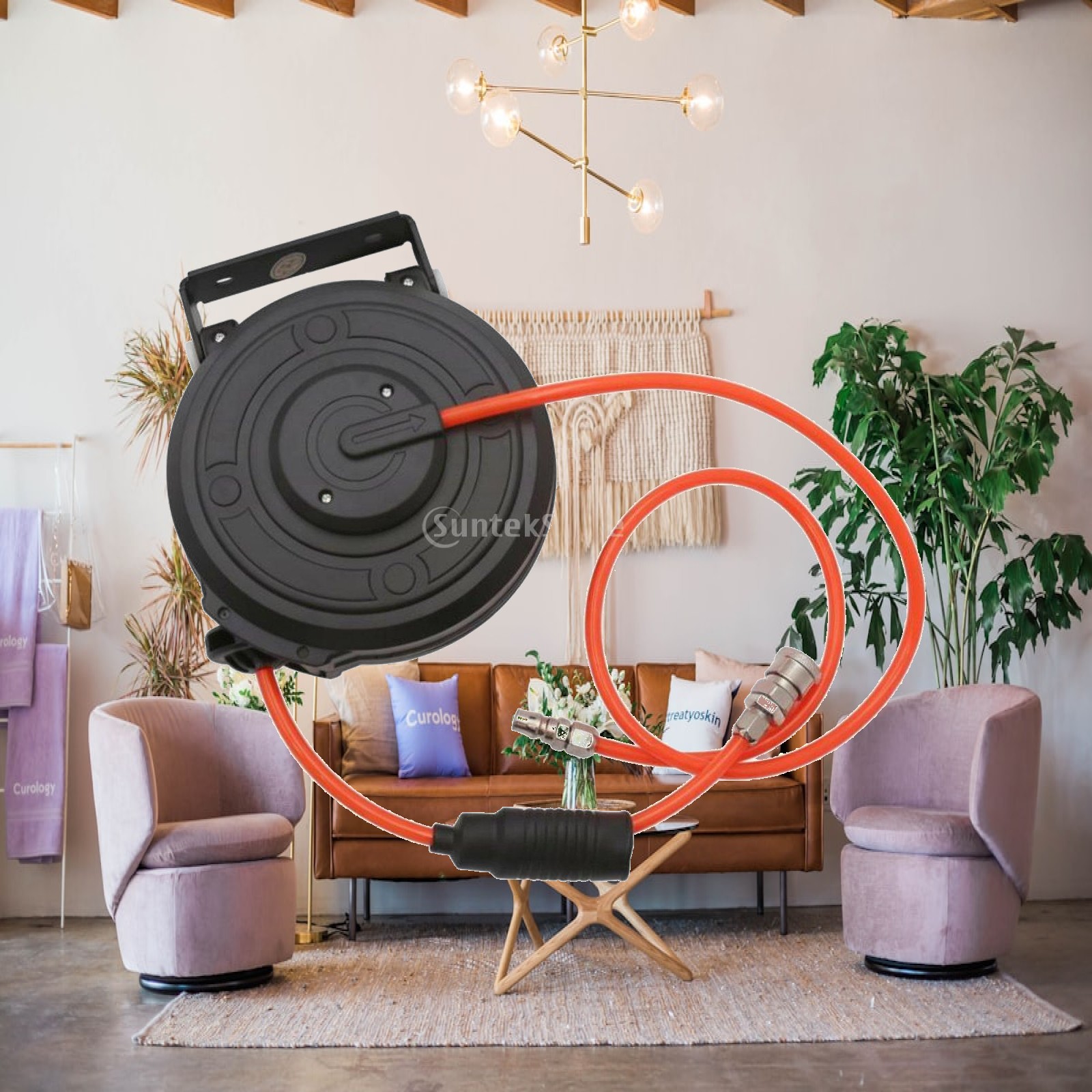 Retractable Pneumatic Air Hose - Tools For Workshop 评论和价格