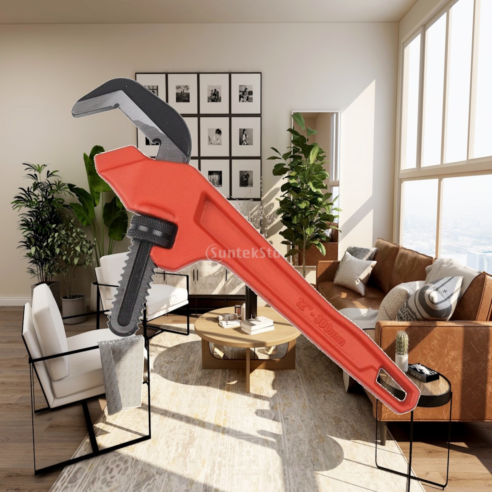 Hex Pipe Wrench Adjustable Wre - Tools For Workshop 评论和价格