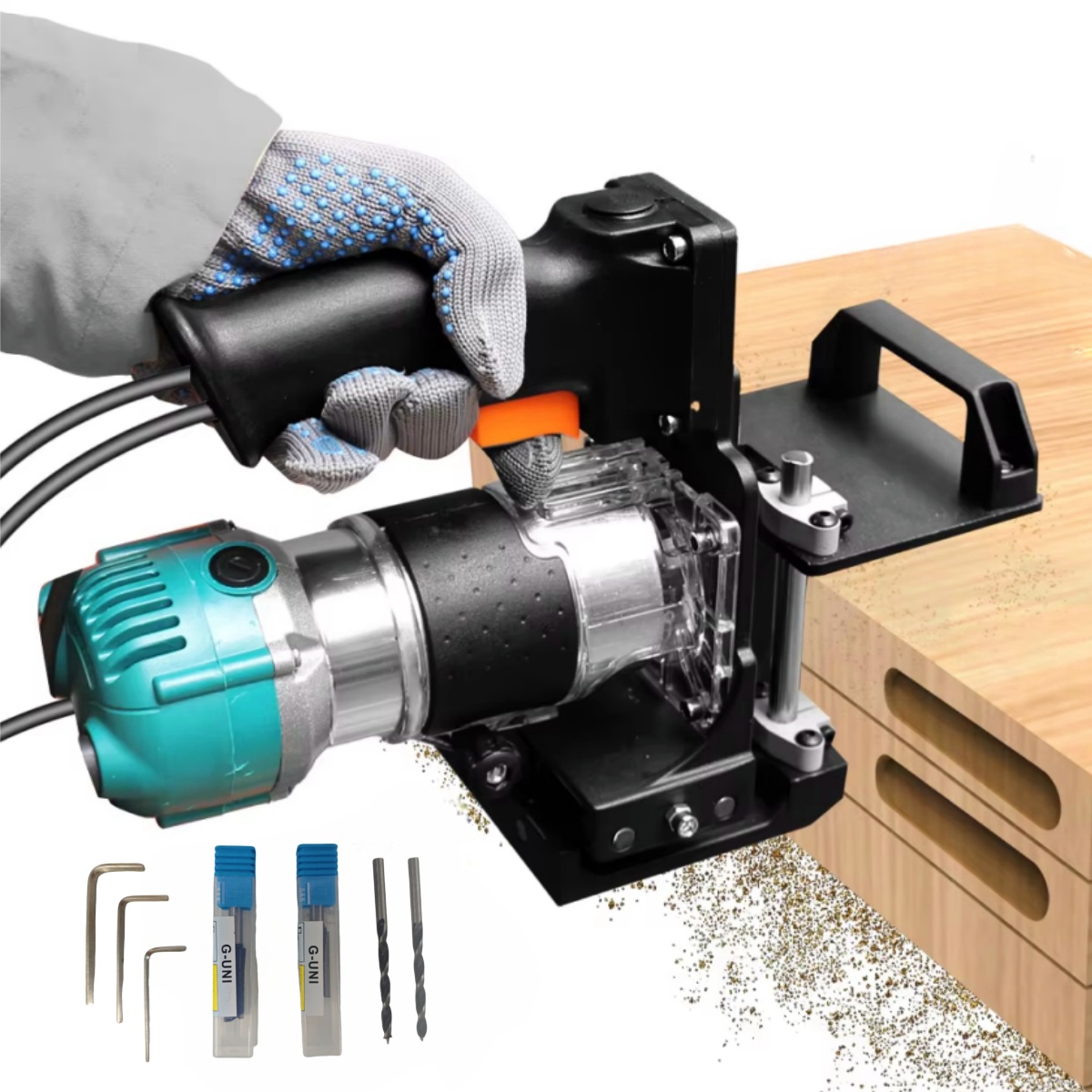 2 In 1 Invisible Fastener Open - Router Table Insert 评论和价格