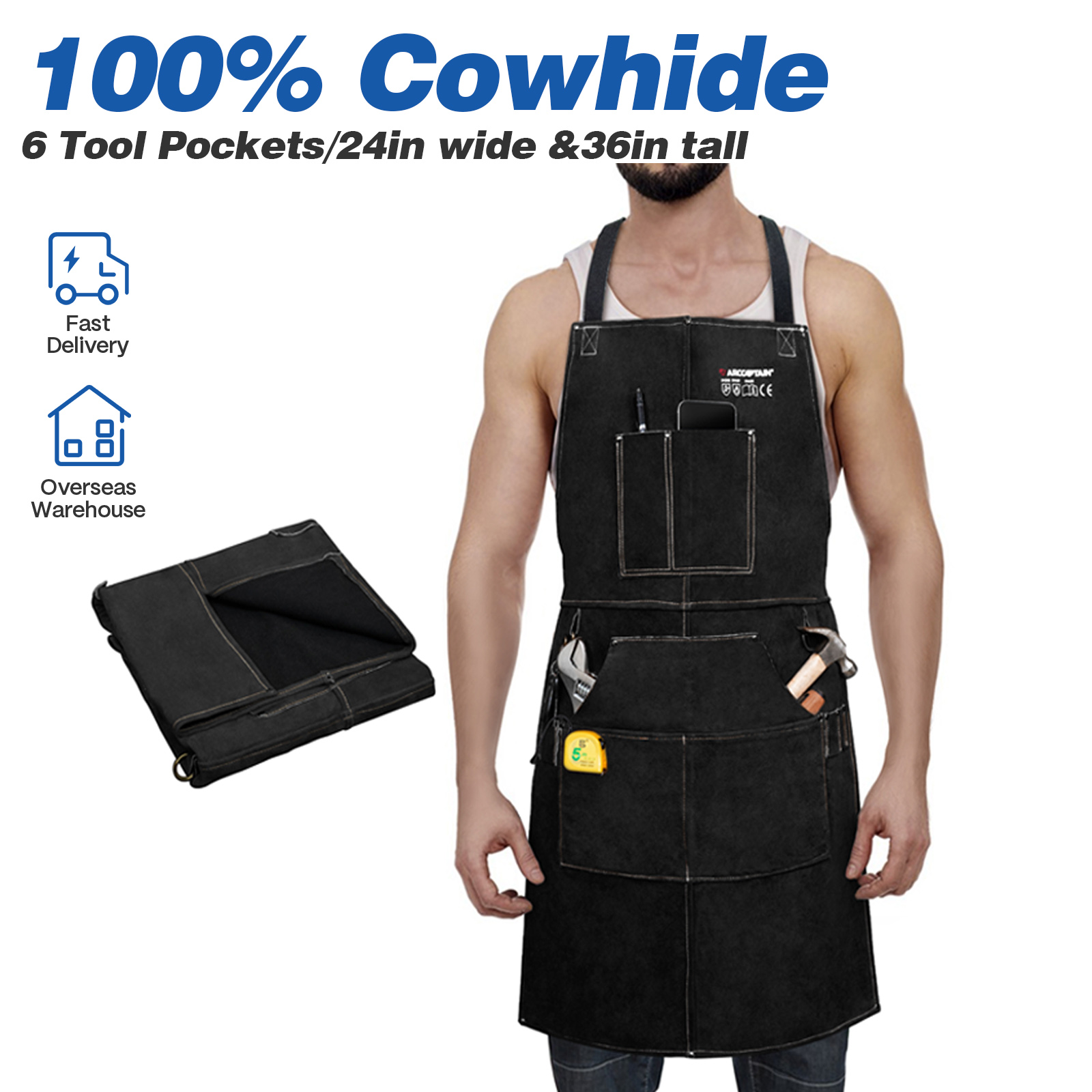 ARCCAPTAIN Leather Welding Wor - Tools For Welding Workshop 评论和价格