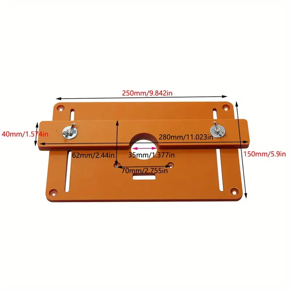 High Accuracy Router Slotting  - Router Table Insert 评论和价格