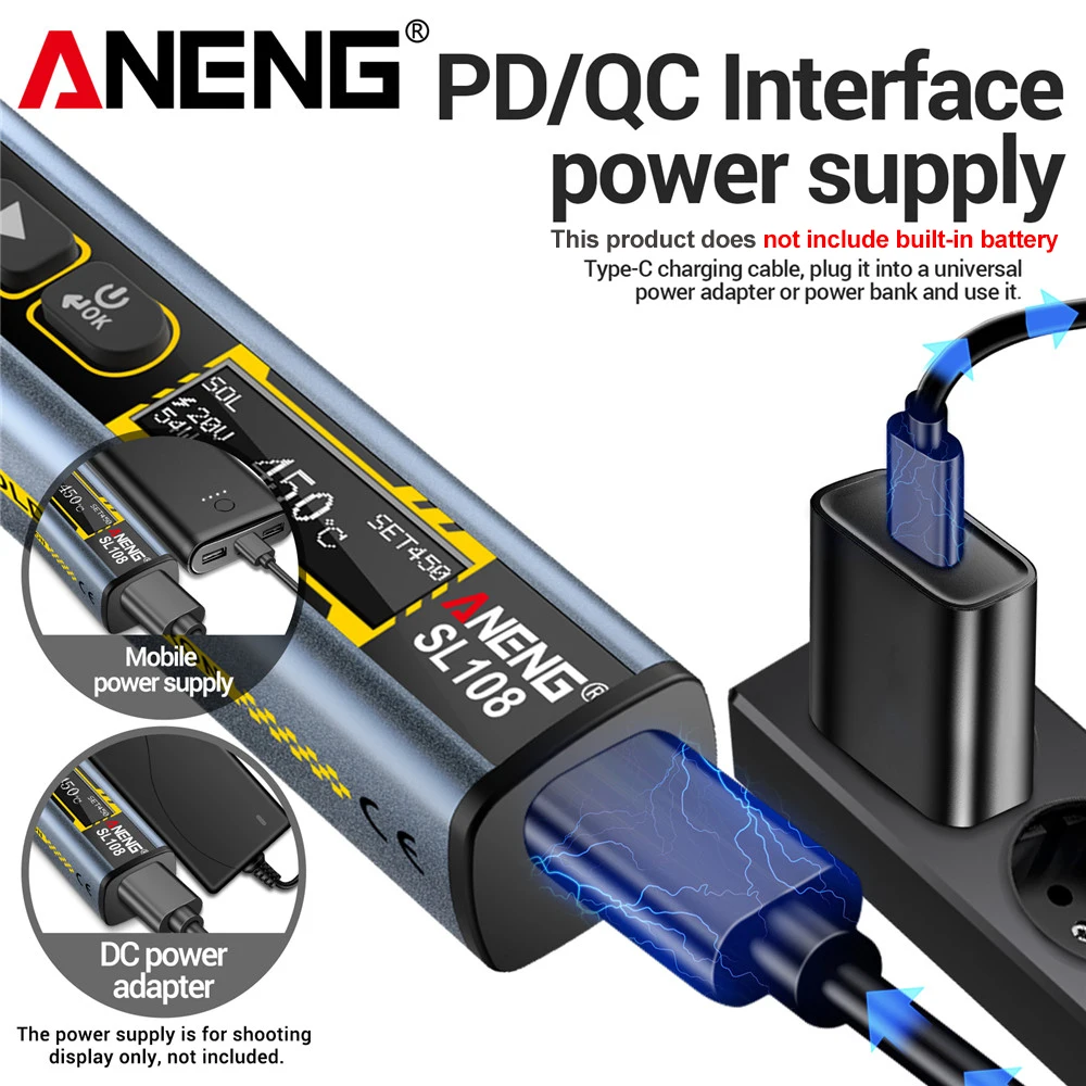 ANENG SL108 96W PD QC Digital  - Tools Qc 评论和价格