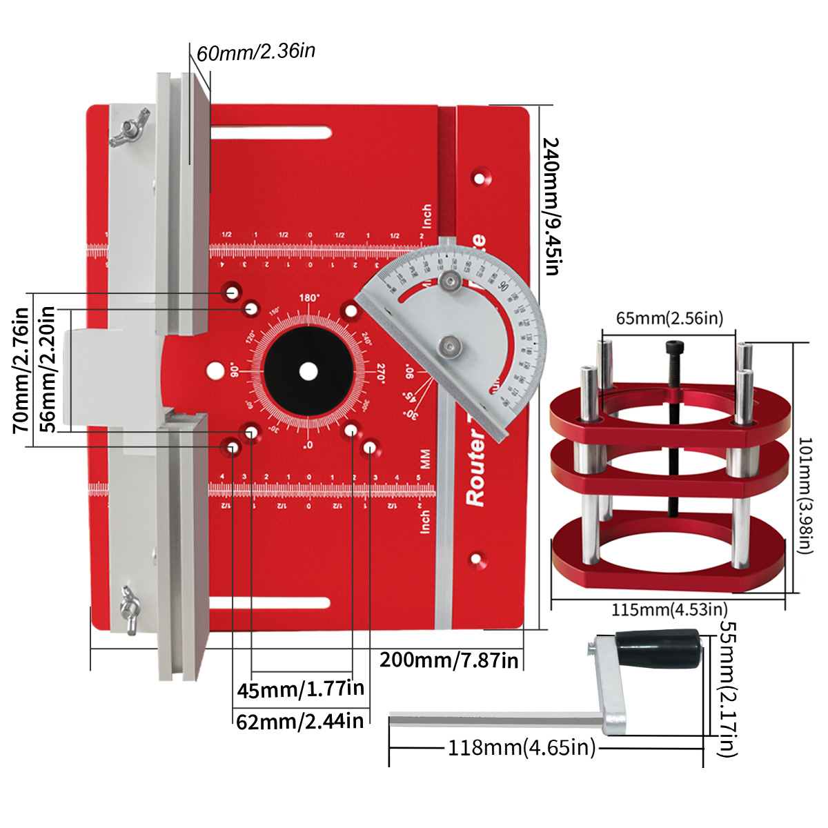 New Router Table Insert Plate  - Router Table Insert 评论和价格