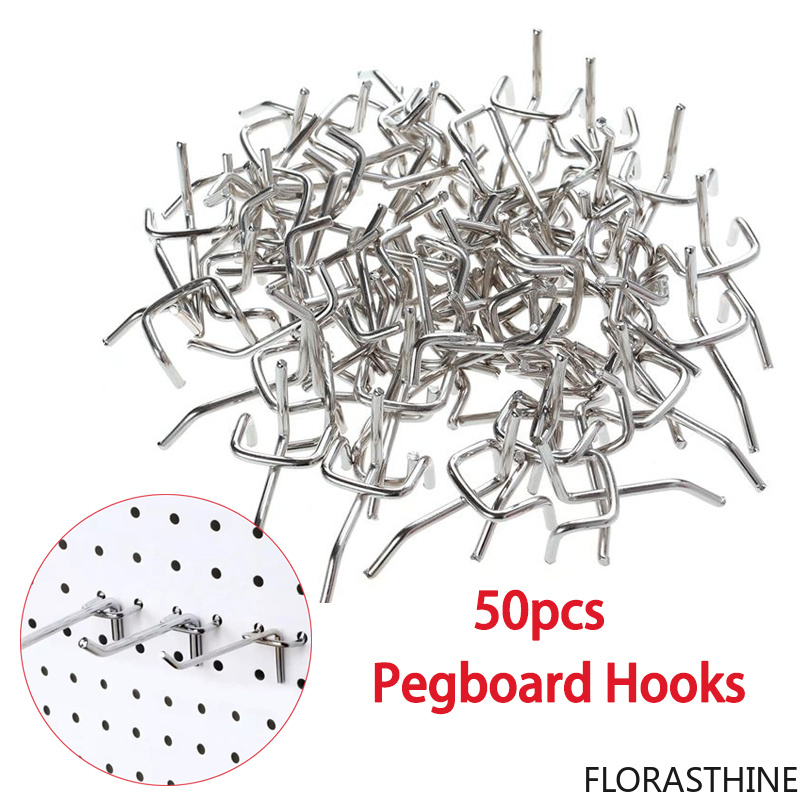 50PCS Peg Board Hooks Pegboard - Workshop Tools Board 评论和价格